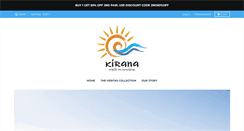 Desktop Screenshot of kiranaboutique.com